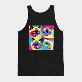 Himalayan Pop Art - Cat Lover Gift Tank Top